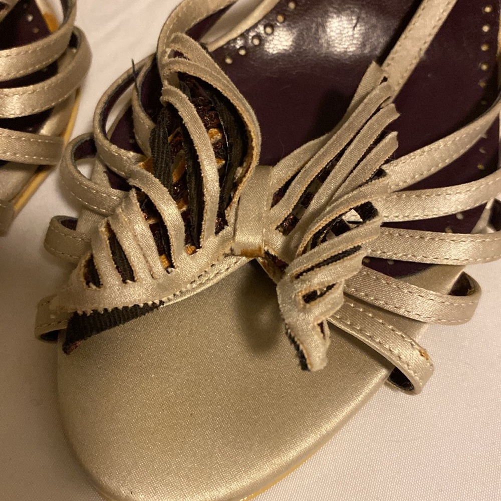 Stella McCartney strappy sandals heels size 39.5 - Picture 4 of 16